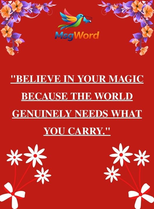 Trust and Believe Messages for Her