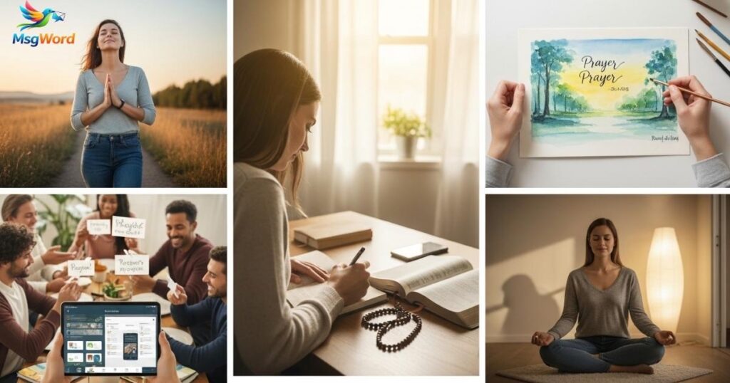 Different Ways to Personalize Your Prayers