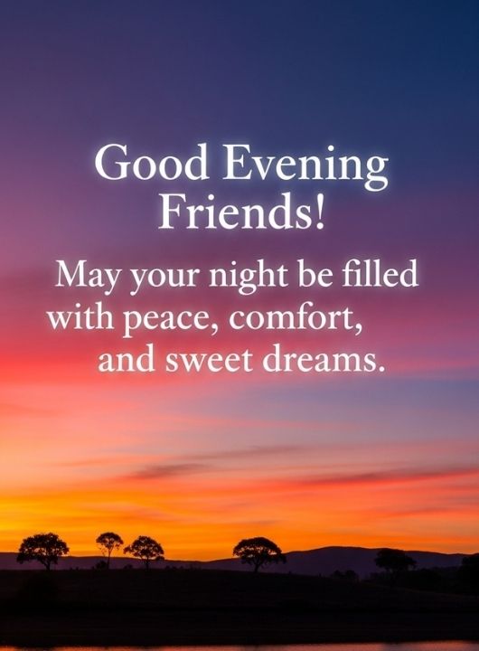 Evening Messages for Friends