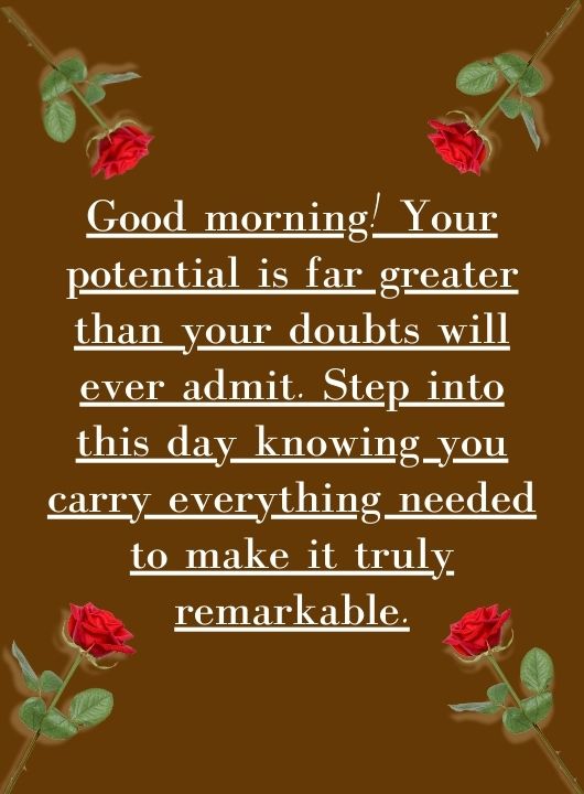 Good Morning Messages