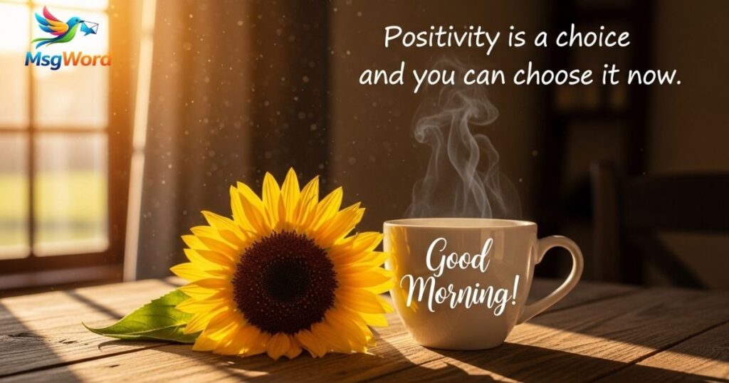 Positive Thinking Morning Messages