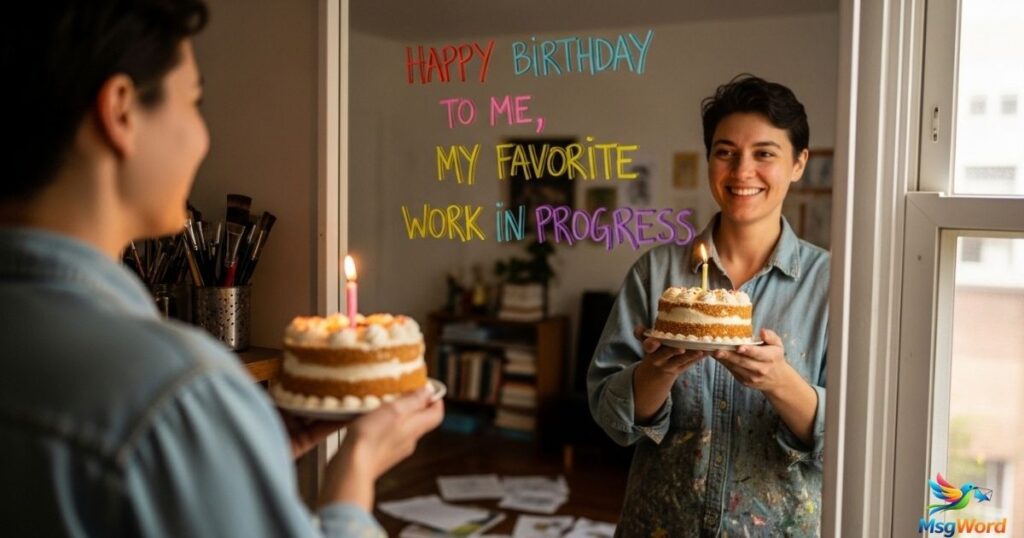 Sweet Birthday Messages to Myself