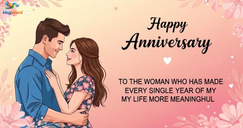 Anniversary Love Messages for Your Wife