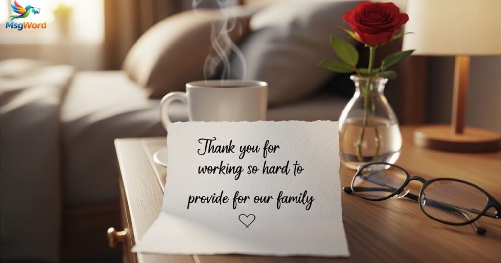 Caring Message For My Husband