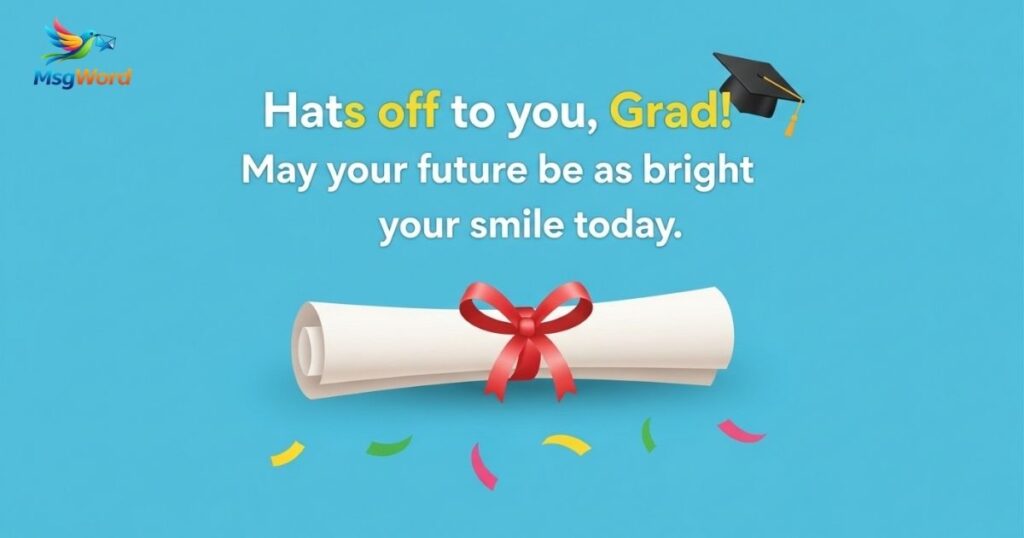 Congratulations Messages for Graduation Achievement