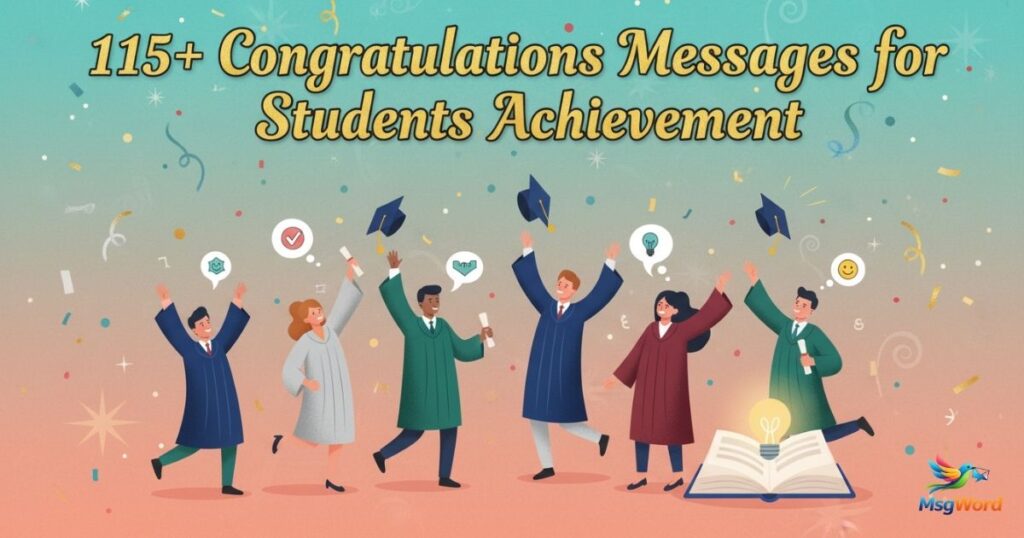 Congratulations Messages for Students