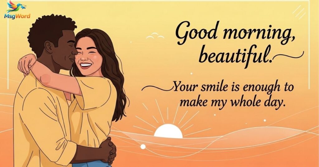 Flirty Good Morning Texts for Wife