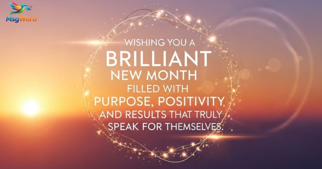 New Month Messages for Colleagues