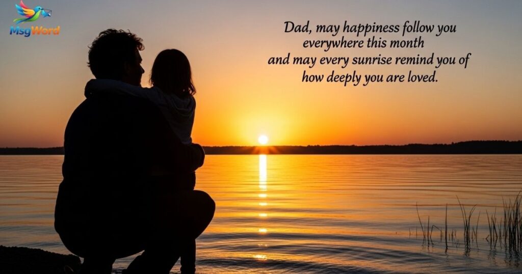 New Month Wishes for Dad