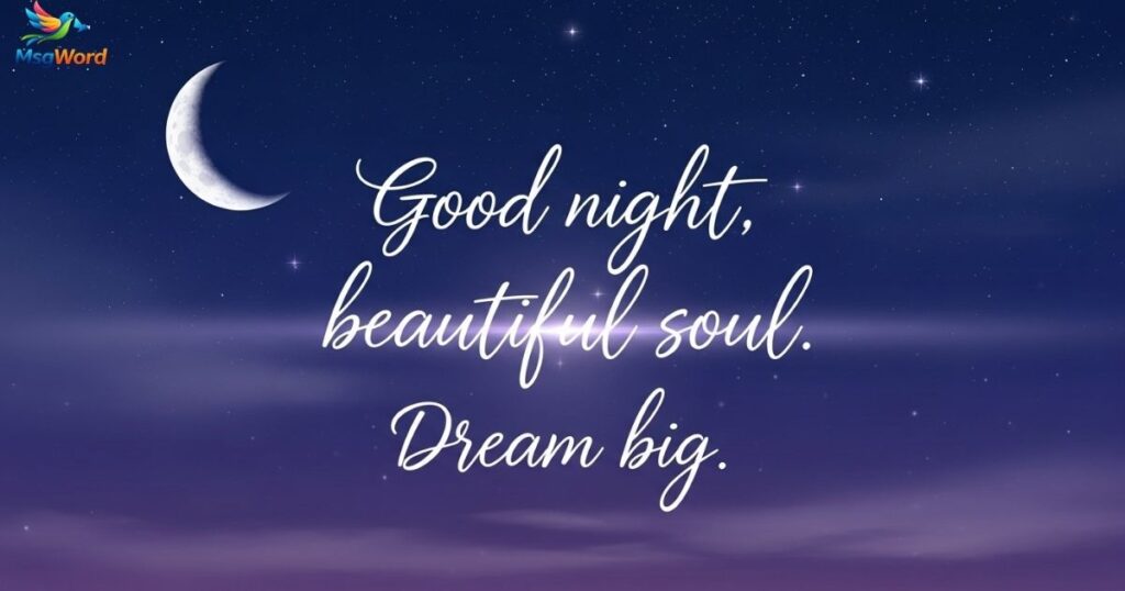 Night Messages For Someone Special