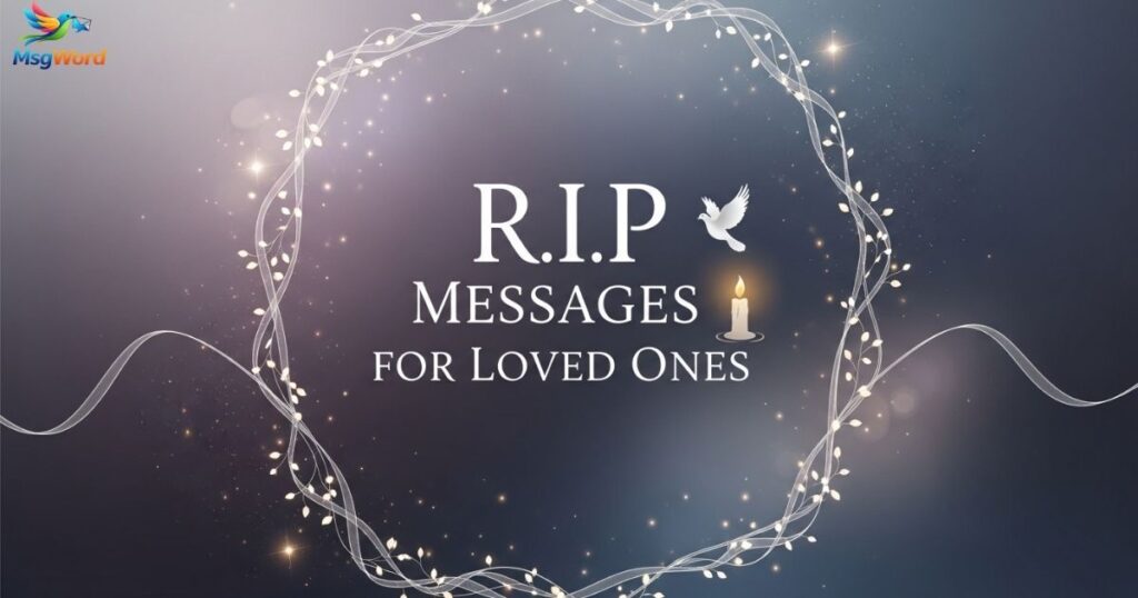 RIP Messages for Loved Ones
