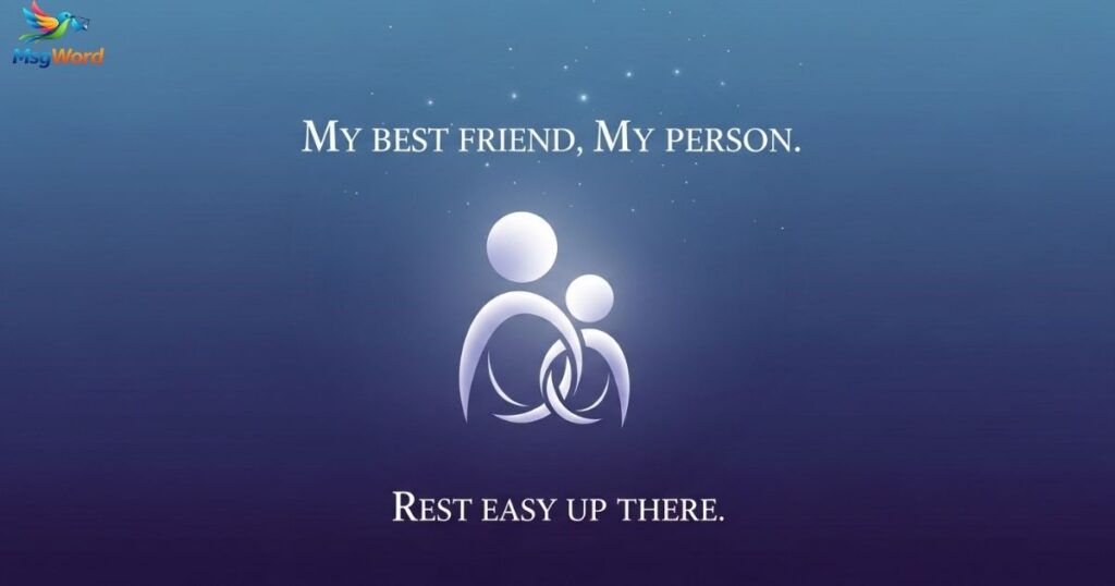 RIP Messages for a Friend