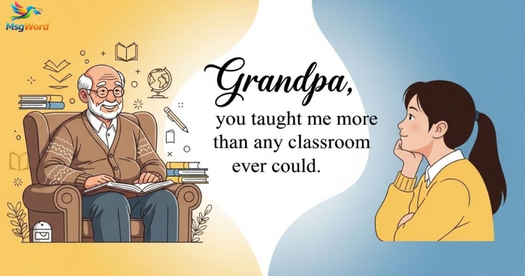 RIP Messages for a Grandparent