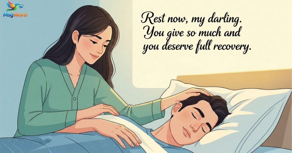 Romantic Get Well Soon Messages for Husband