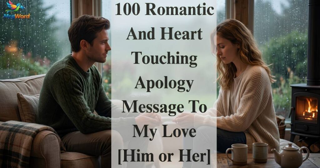 Apology Message To My Love