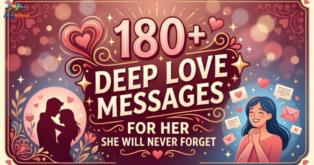 Deep Love Messages for Her