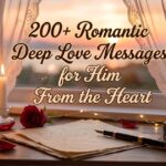 200+ Romantic Deep Love Messages for Him From the Heart