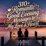 310+ Romantic Good Evening Messages to My Love & Heart