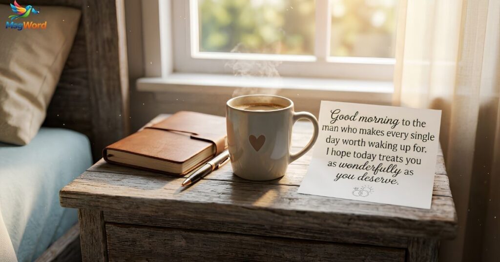 Good Morning Love Messages to Make Him Smile
