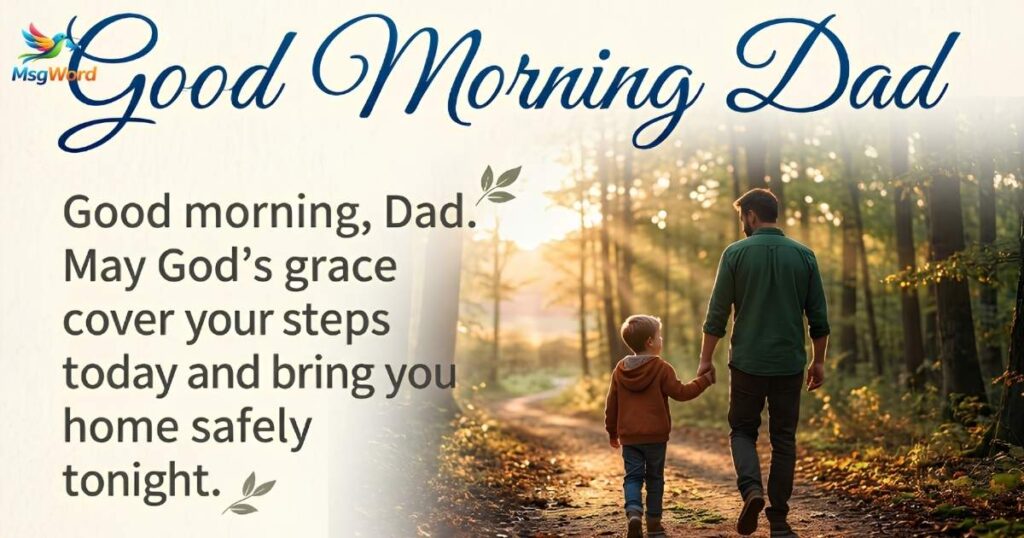 Good Morning Prayers for Dad