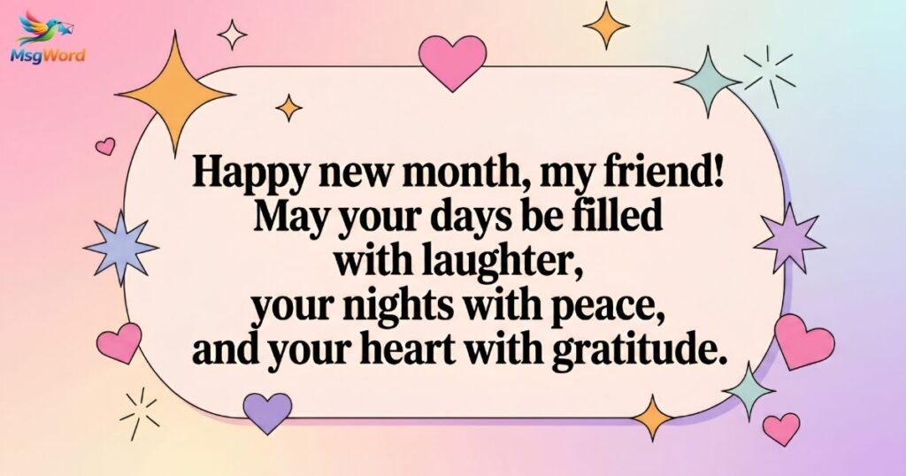 Messages for Friends