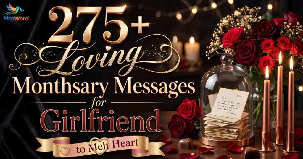 Monthsary Messages for Girlfriend