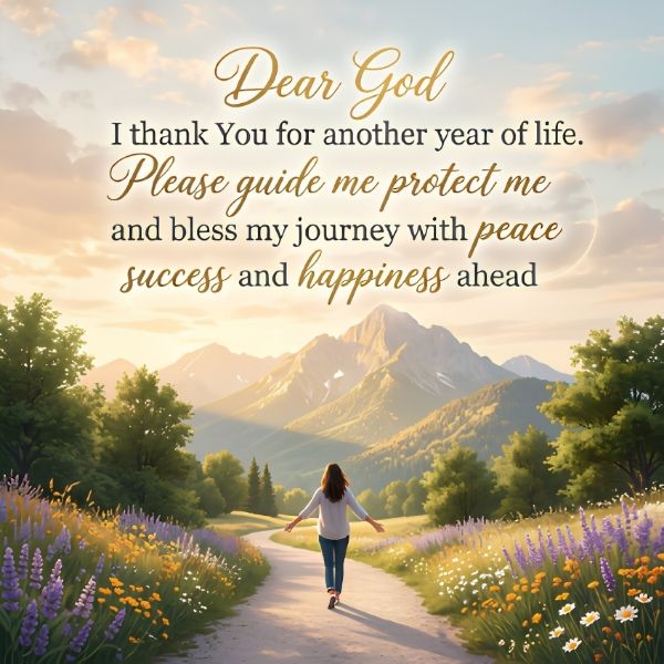 Birthday Prayers for Myself