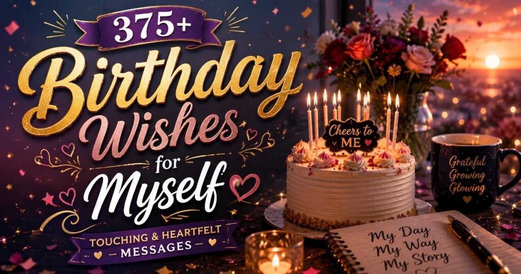 Birthday Wishes for Myself