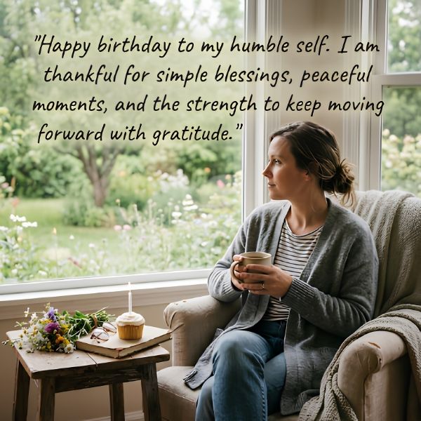Birthday Wishes to My Humble Self