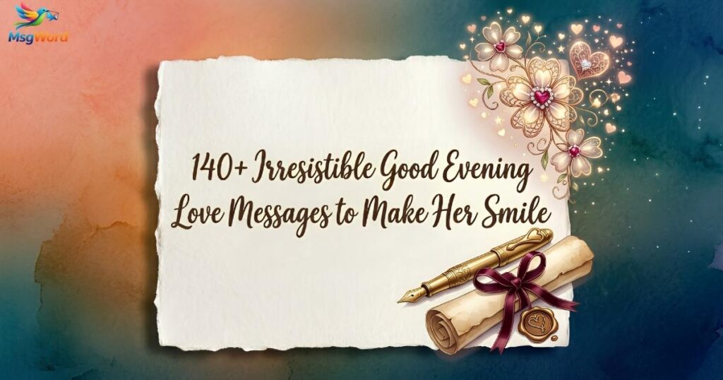 Good Evening Love Messages