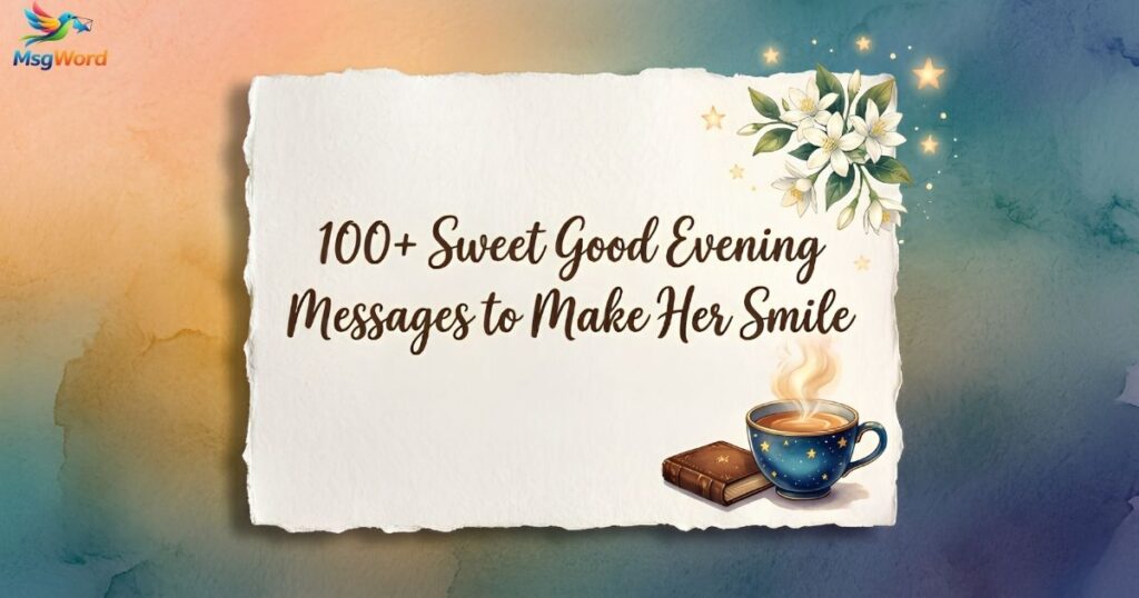 Good Evening Messages