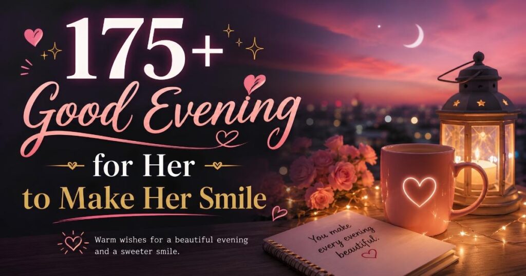 Good Evening Messages for Her