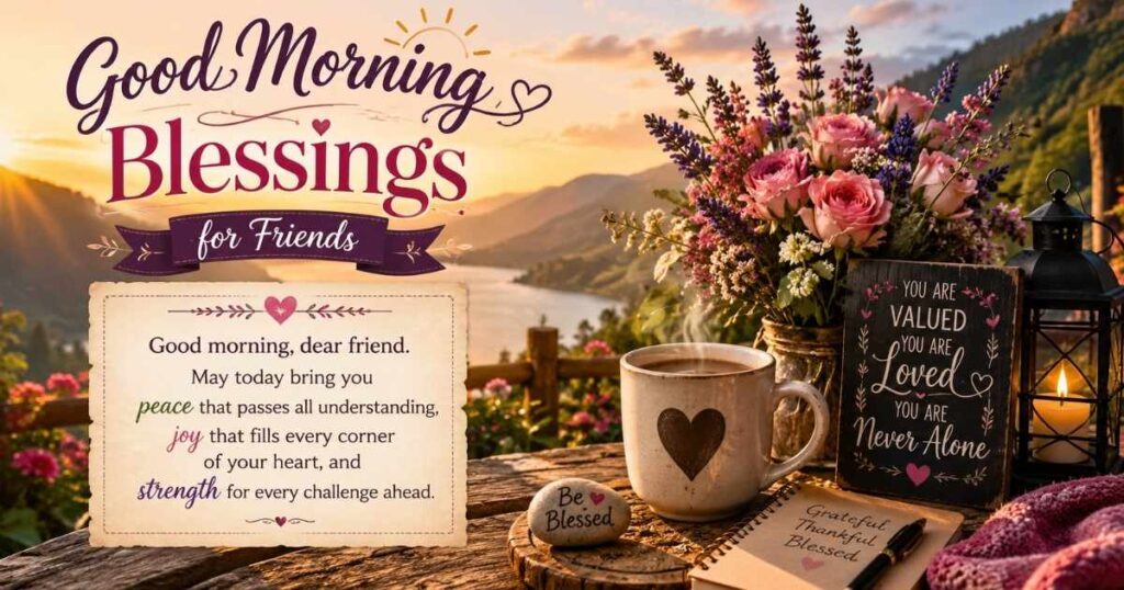 Good Morning Blessings for Friends