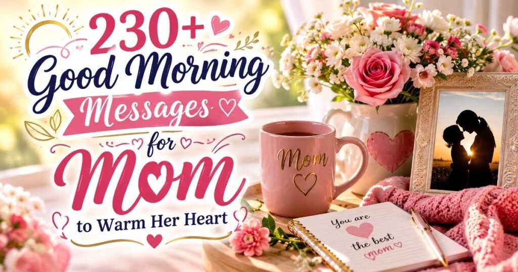 Good Morning Messages for Mom