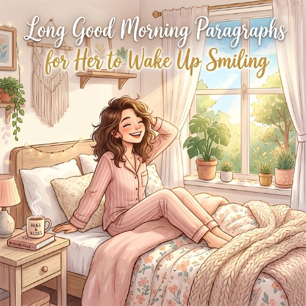 Good Morning Paragraphs for Her