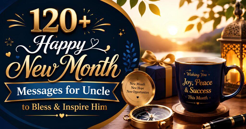 Happy New Month Messages for Uncle