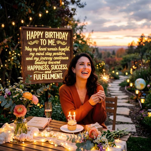 Heartfelt Birthday Wishes to Myself