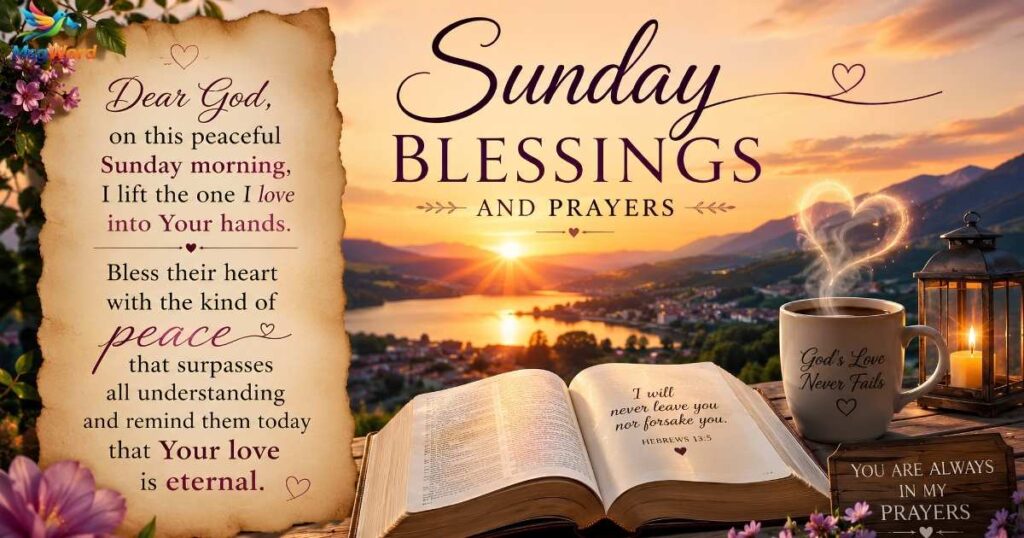 Inspirational Sunday Blessings And Prayers