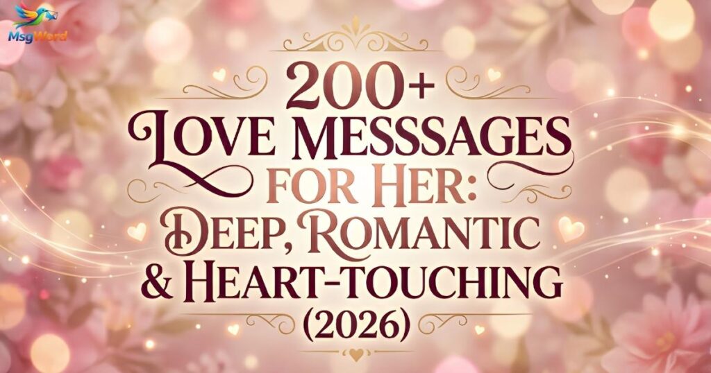 Love Messages for Her