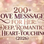 200+ Love Messages for Her: Deep, Romantic & Heart-Touching (2026)