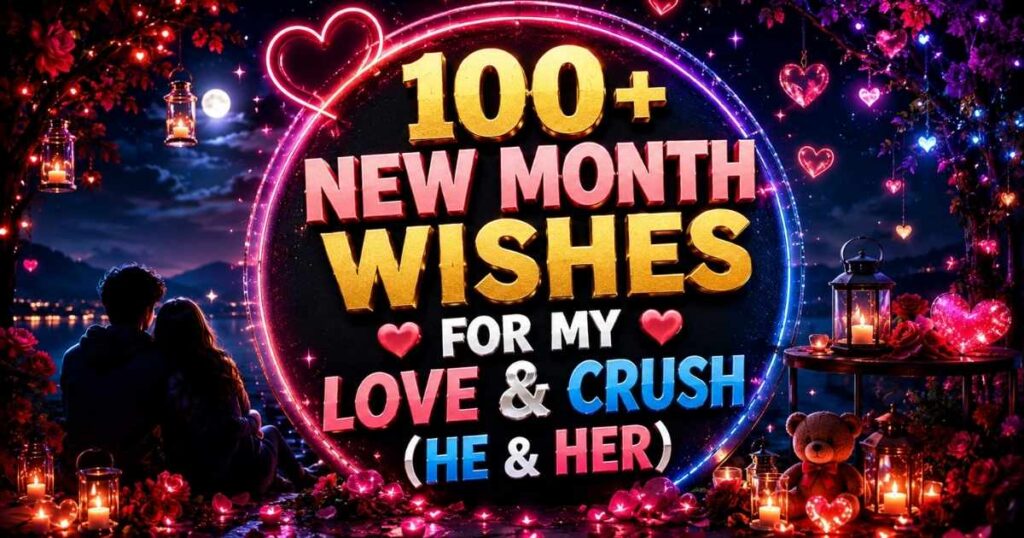 NEW MONTH WISHES FOR MY LOVE