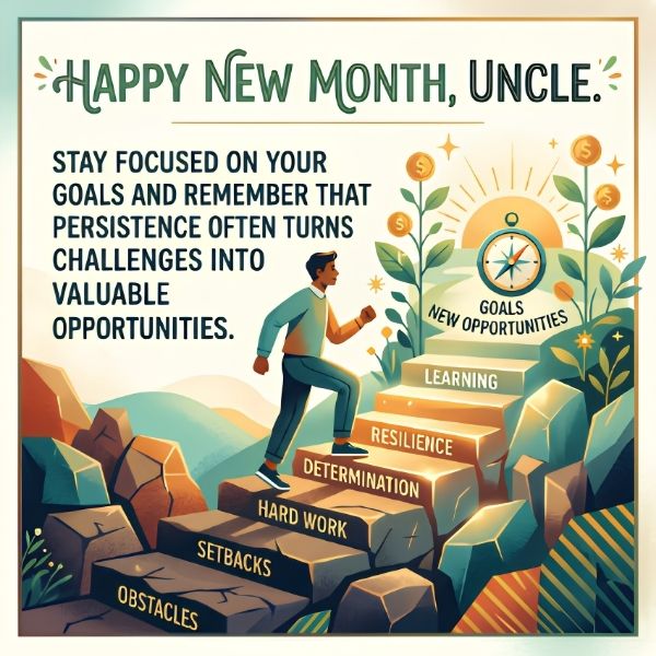 New Month Messages for Uncle