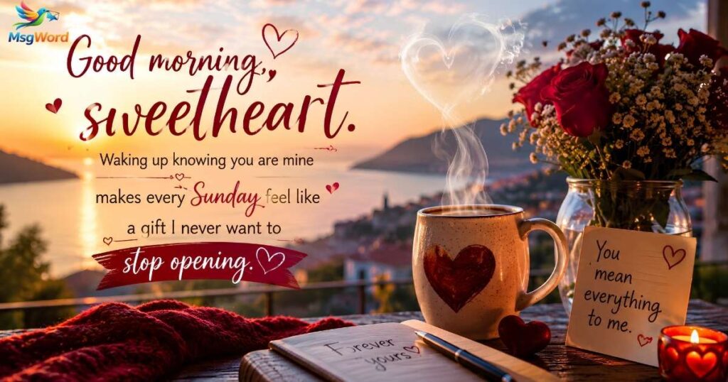 Romantic Sunday Love Messages