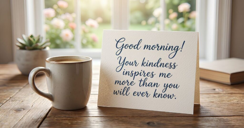 Sweet Good Morning Texts for Crush