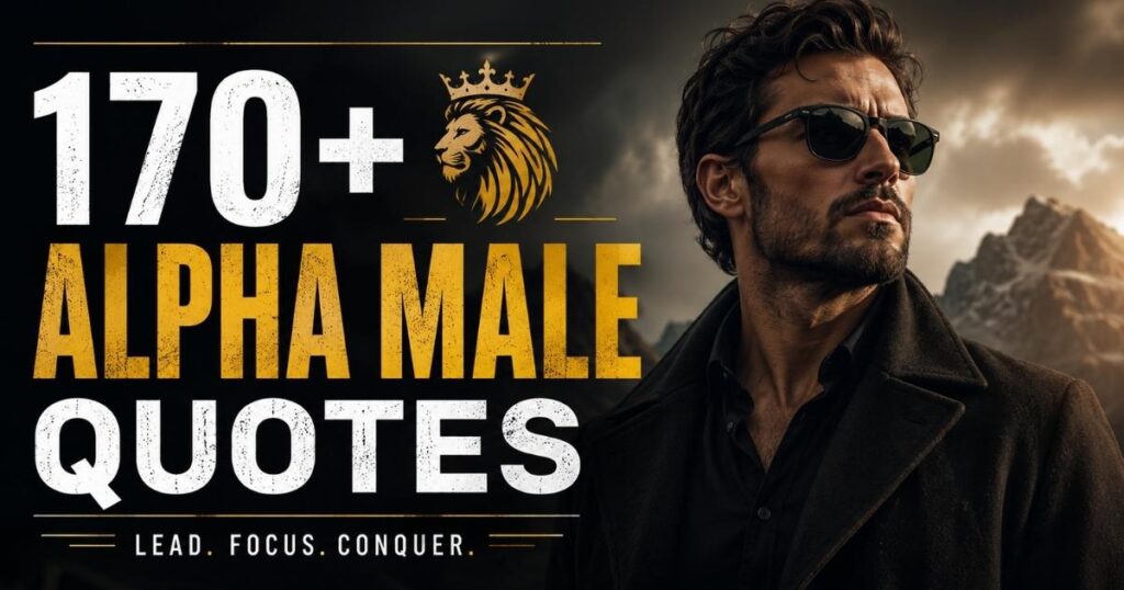 Alpha Male Quotes