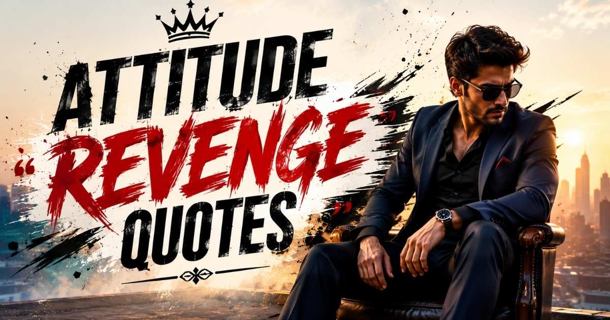 Attitude Revenge Quotes