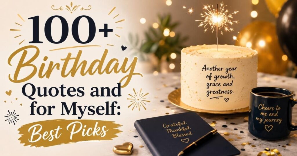 Birthday Quotes and Messages for Myself