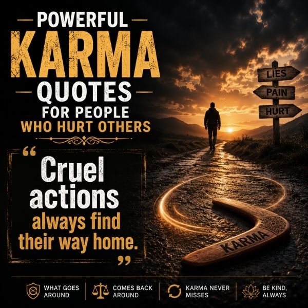 Karma Quotes for People