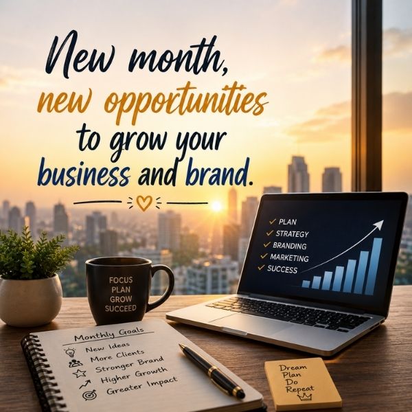 New Month Quotes for Business
