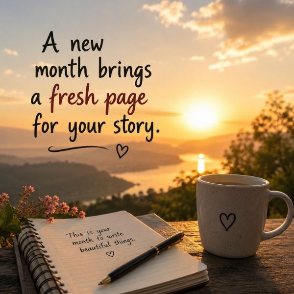 New Month Quotes for a Fresh Start